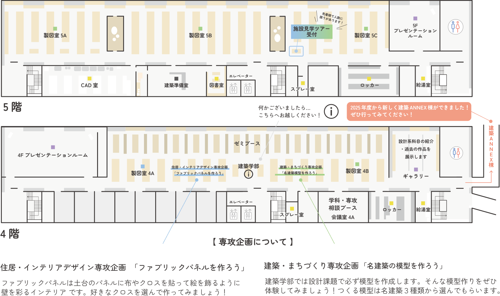 建築学部タイムテーブル